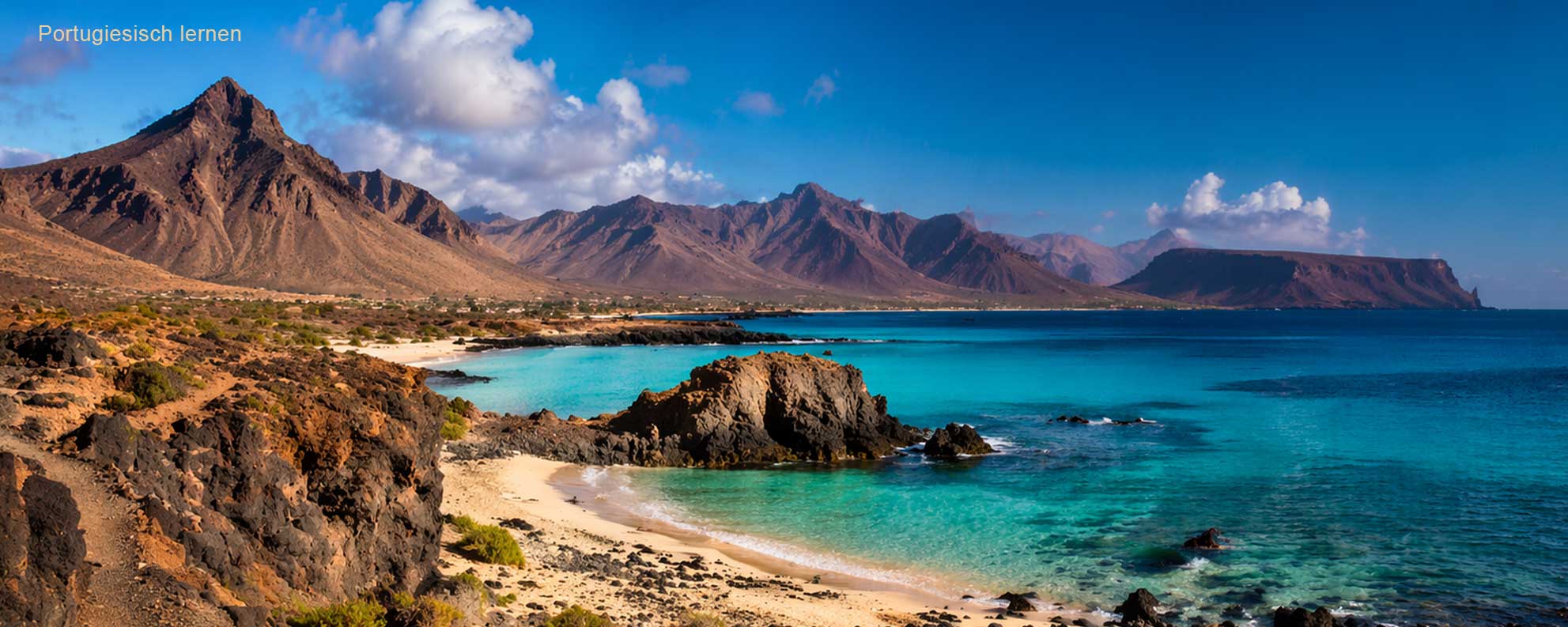 Kap Verde – dramatische Vulkanlandschaft und türkisblaues Meer